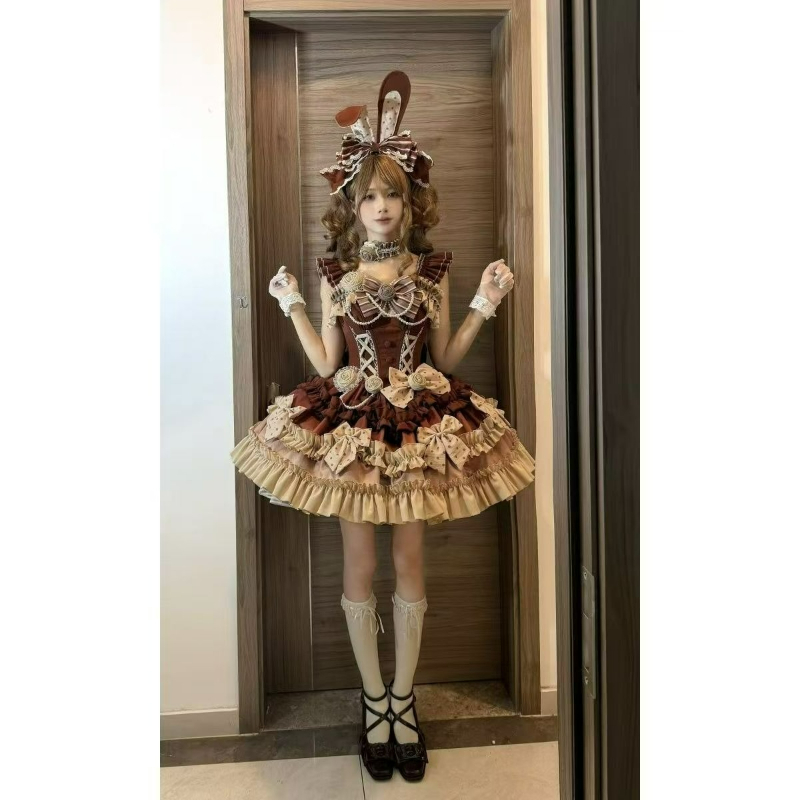 ビクトリア朝のヴィンテージエレガントなロリータドレス女性甘い - Victorian Women'S Formal Wear のレビューと価格