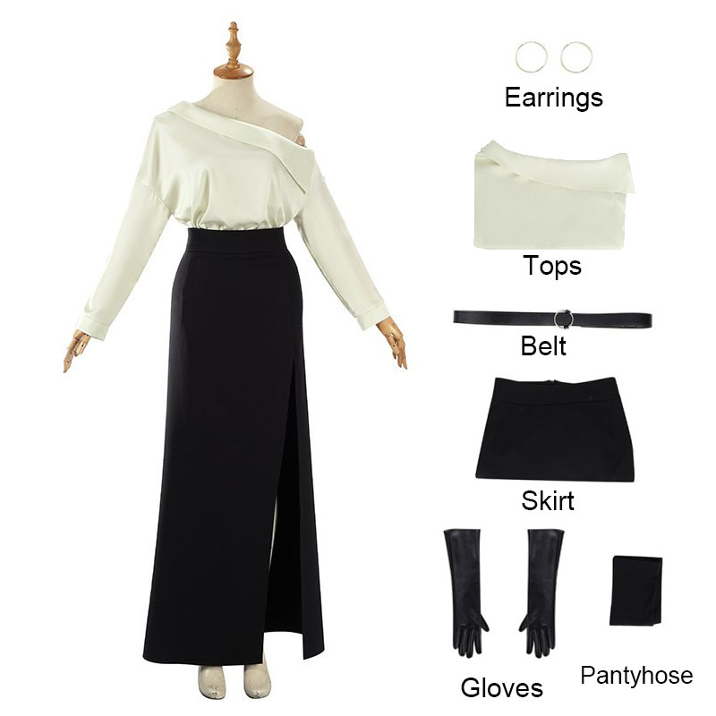 ホラーゲームレクイエムグレースコスプレ衣装アニメとゲームエキ - Formal Wear Japan Women のレビューと価格