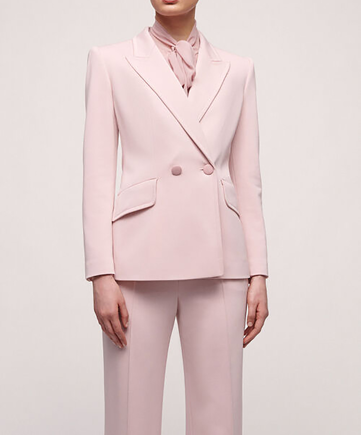 クラシックな女性用パンツスーツ 2 ピース ピークドラペルブ - Women Formal Wear For Meeting のレビューと価格
