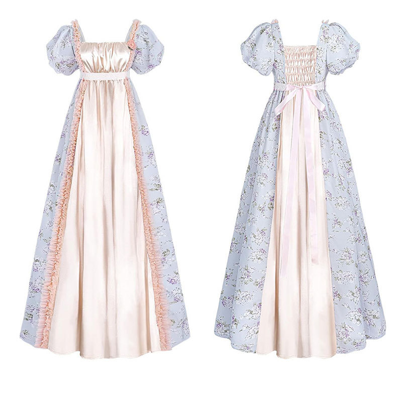 ビクトリア朝のボールガウン中世エレガントなハイウエストドレス - Victorian Women'S Formal Wear のレビューと価格