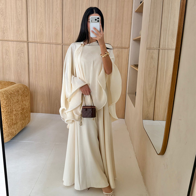 ロマンチックな優雅なショールドレスセットエレガントレトロ優し - Women Formal Party Wear Dress のレビューと価格