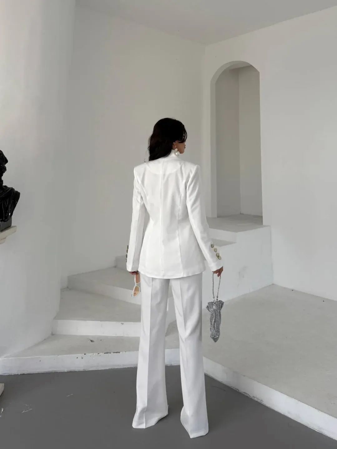 カスタマイズされたファッション女性の結婚式のパンツスーツ 2 - Women Formal Party Wear Dress のレビューと価格