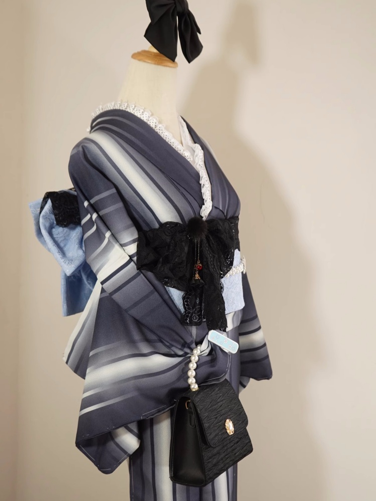女性用日本風フォーマル着物 二重構造の伝統的な浴衣 ヴィンテ - Formal Wear Japan Women のレビューと価格