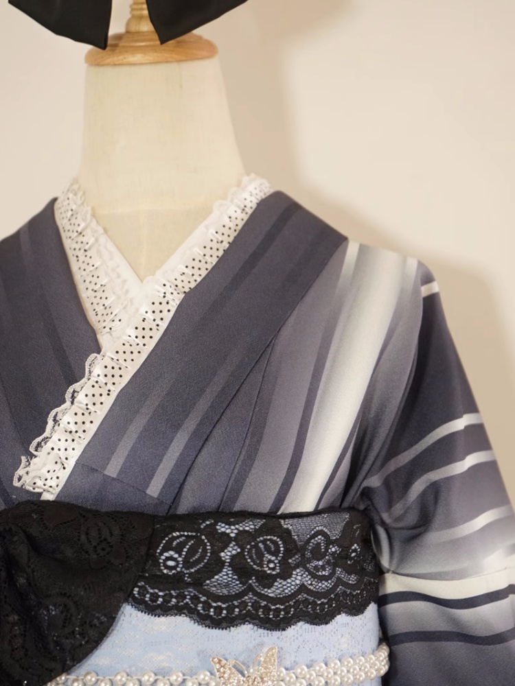 女性用日本風フォーマル着物 二重構造の伝統的な浴衣 ヴィンテ - Formal Wear Japan Women のレビューと価格