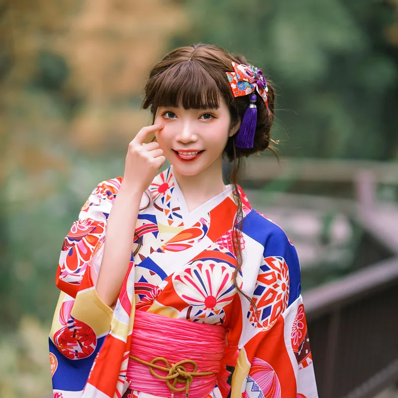 女性の日本スタイルの伝統的な着物フォーマル浴衣修正しわ防止ロ - Formal Wear Japan Women のレビューと価格