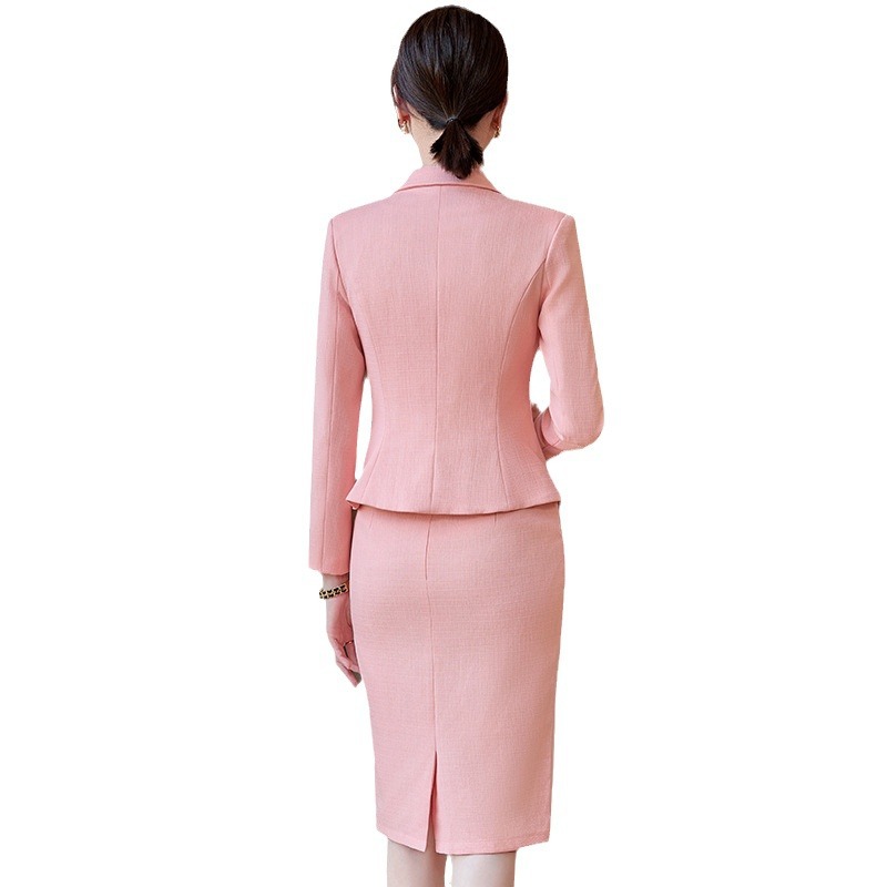 エレガントなフォーマルドレススーツ,オレンジ,青,ピンク,ダ - Women Formal Wear Business のレビューと価格