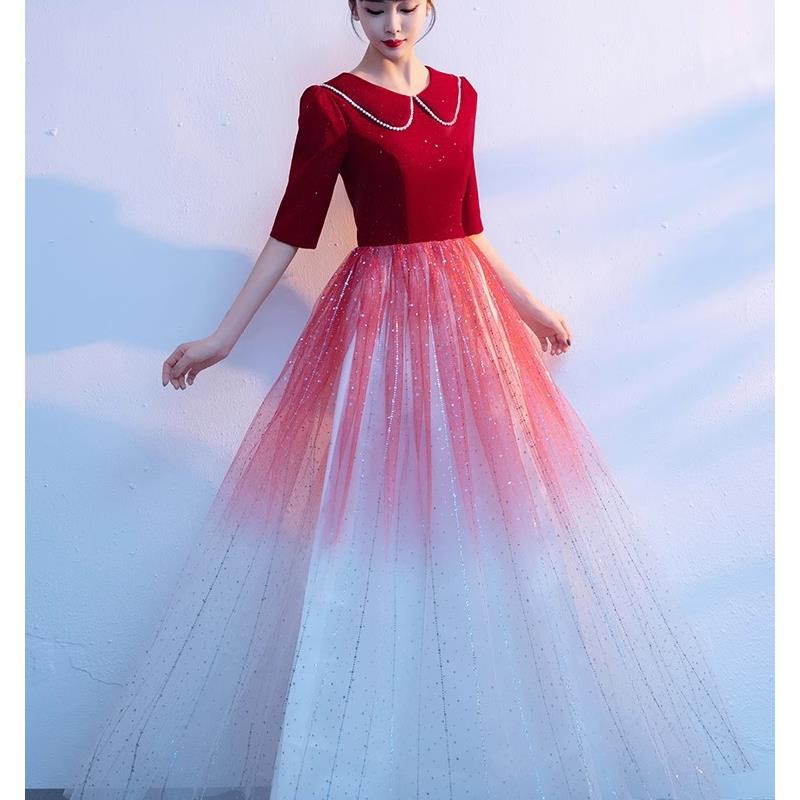 エレレッドイブニングドレス女性用ファッショナブルなパフォーマ - Women Formal Wear For Meeting のレビューと価格