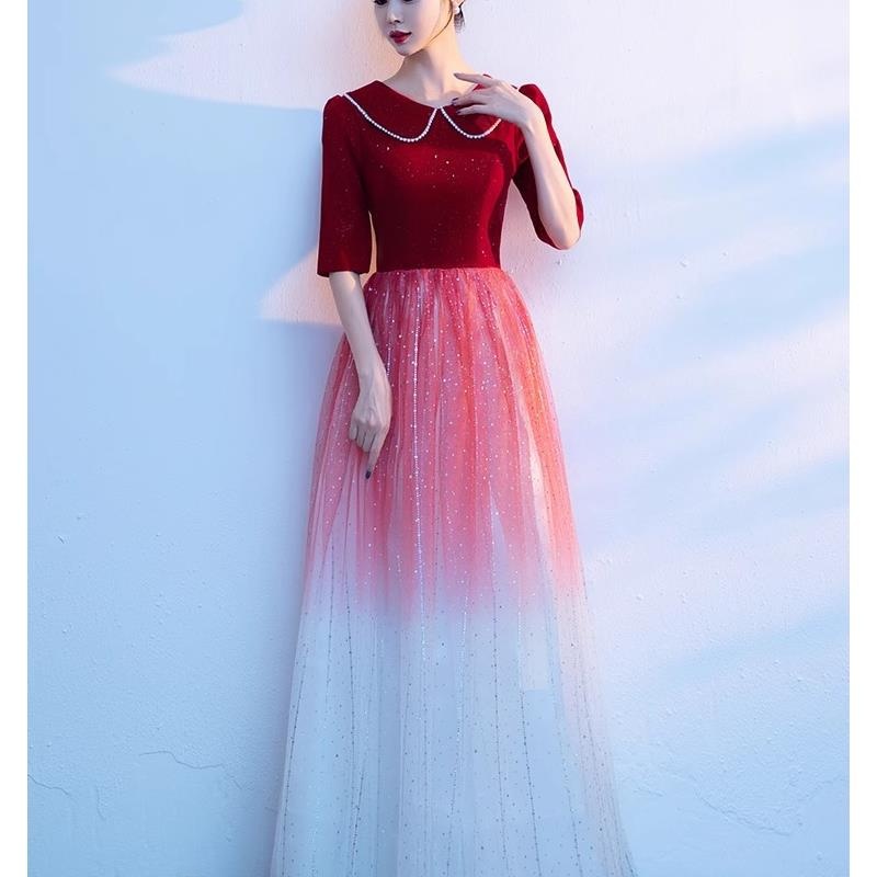 エレレッドイブニングドレス女性用ファッショナブルなパフォーマ - Women Formal Wear For Meeting のレビューと価格