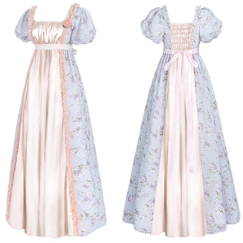 中世ヴィクトリア朝風エレガントなガウン、ボールドレス、女性用 - Victorian Women'S Formal Wear のレビューと価格